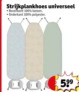 Kruidvat Strijkplankhoes universeel aanbieding