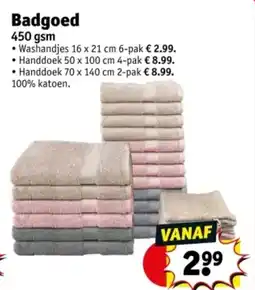 Kruidvat Badgoed aanbieding