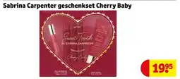 Kruidvat Sabrina Carpenter geschenkset Cherry Baby aanbieding
