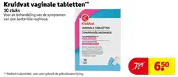 Kruidvat Kruidvat vaginale tabletten aanbieding