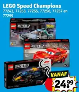 Kruidvat LEGO Speed Champions aanbieding