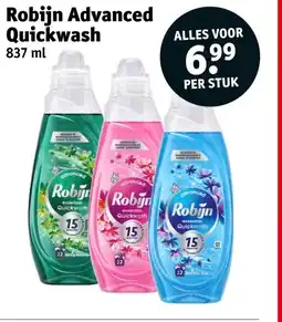 Kruidvat Robijn Advanced Quickwash aanbieding