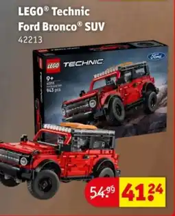Kruidvat LEGO Technic Ford Bronco SUV aanbieding