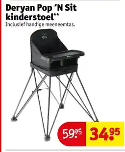 Kruidvat Deryan Pop 'N Sit kinderstoel aanbieding