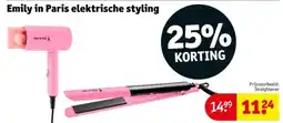 Kruidvat Emily in Paris elektrische styling aanbieding