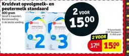 Kruidvat Kruidvat opvolgmelk- en peutermelk standaard aanbieding
