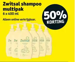 Kruidvat Zwitsal shampoo multipak aanbieding