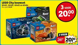 Kruidvat LEGO City bouwset aanbieding
