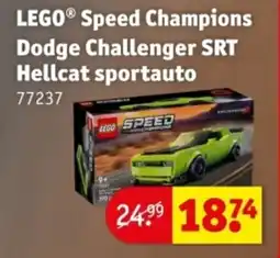 Kruidvat LEGO® Speed Champions Dodge Challenger SRT Hellcat sportauto aanbieding