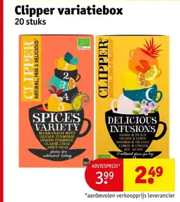 Kruidvat Clipper variatiebox aanbieding
