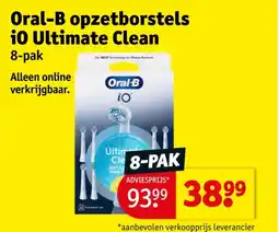 Kruidvat Oral-B opzetborstels io Ultimate Clean aanbieding