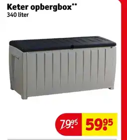 Kruidvat Keter opbergbox aanbieding