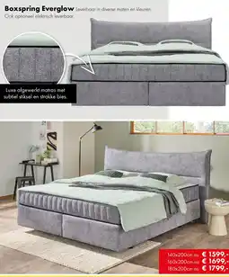Woonsquare Boxspring Everglow aanbieding