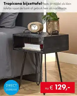 Woonsquare Tropicana bijzettafel aanbieding