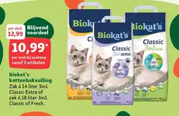 Maxi Zoo Biokat's kattenbakvulling aanbieding
