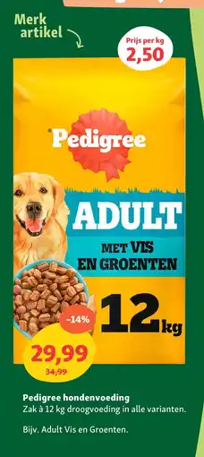 Maxi Zoo Pedigree hondenvoeding aanbieding