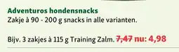 Maxi Zoo Adventuros hondensnacks aanbieding