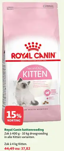 Maxi Zoo Royal Canin kattenvoeding aanbieding