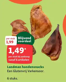 Maxi Zoo Landman hondensnacks aanbieding