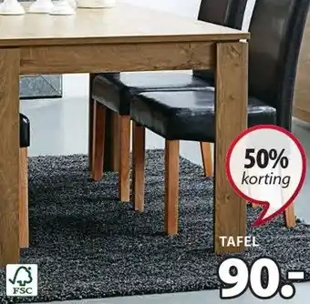 Jysk Vedde Tafel aanbieding