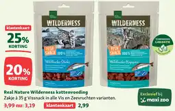 Maxi Zoo Real Nature Wilderness kattenvoeding aanbieding