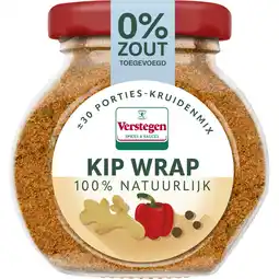 Albert Heijn Verstegen Kip wrap kruidenmix aanbieding