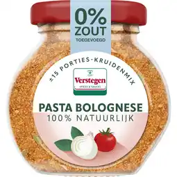Albert Heijn Verstegen Pasta bolognese kruidenmix aanbieding