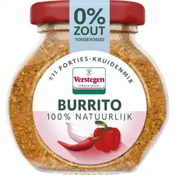 Albert Heijn Verstegen Burrito kruidenmix aanbieding