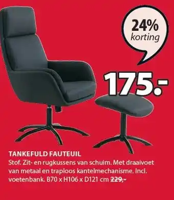 Jysk Tankefuld Fauteuil aanbieding