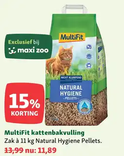 Maxi Zoo MultiFit kattenbakvulling aanbieding