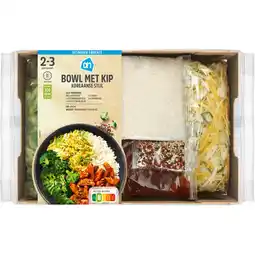 Albert Heijn AH Gesneden verspakket Koreaanse bowl kip aanbieding