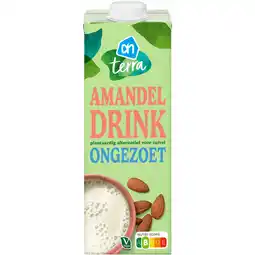 Albert Heijn AH Terra Amandeldrink ongezoet aanbieding