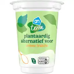 Albert Heijn AH Terra Plantaardig alternatief crème fraîche aanbieding