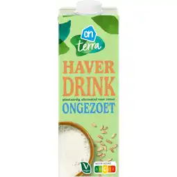 Albert Heijn AH Terra Plantaardige haverdrink ongezoet aanbieding