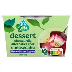 Albert Heijn AH Terra Plantaardige dessert cheesecake bes aanbieding