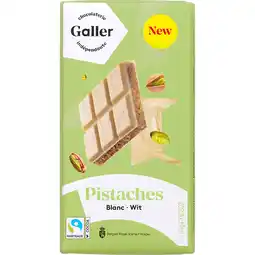 Albert Heijn Galler Pistache wit aanbieding