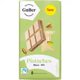 Albert Heijn Galler Pistache wit aanbieding