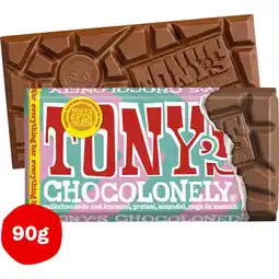Albert Heijn Tony's Chocolonely Reep everything bar aanbieding
