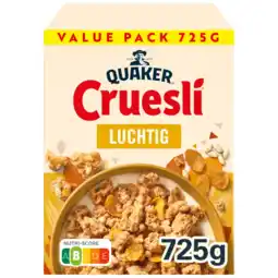 Albert Heijn Quaker Cruesli luchtig value pack aanbieding