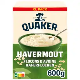 Albert Heijn Quaker Havermout voordeelverpakking aanbieding