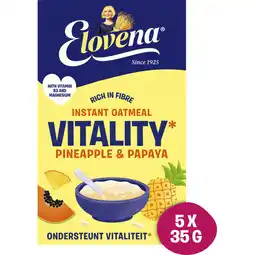 Albert Heijn Elovena Instant oatmeal vitality aanbieding