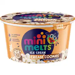 Albert Heijn Mini Melts Ice cream balls cream & cookies aanbieding