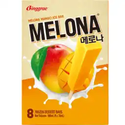 Albert Heijn Binggrae Melona mango ice bar aanbieding