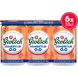 Albert Heijn Grolsch Zomertijd 0.0 6-pack aanbieding