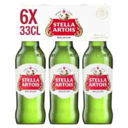 Albert Heijn Stella Artois Belgium pils 6-pack aanbieding