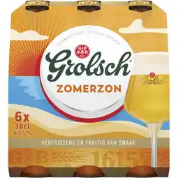 Albert Heijn Grolsch Zomerzon speciaalbier 6-pack aanbieding