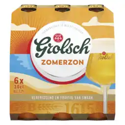 Albert Heijn Grolsch Zomerzon speciaalbier 6-pack aanbieding