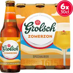 Albert Heijn Grolsch Zomerzon speciaalbier 6-pack aanbieding