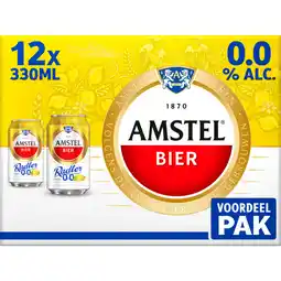 Albert Heijn Amstel Radler citroen 0.0 12-pack aanbieding