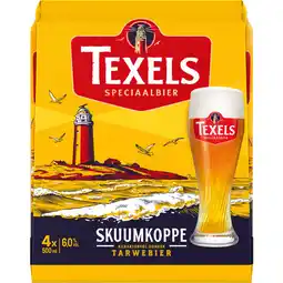 Albert Heijn Texels Skuumkoppe speciaalbier 4-pack aanbieding